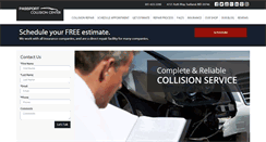 Desktop Screenshot of passportcollisioncenter.com