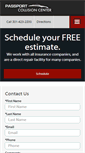 Mobile Screenshot of passportcollisioncenter.com